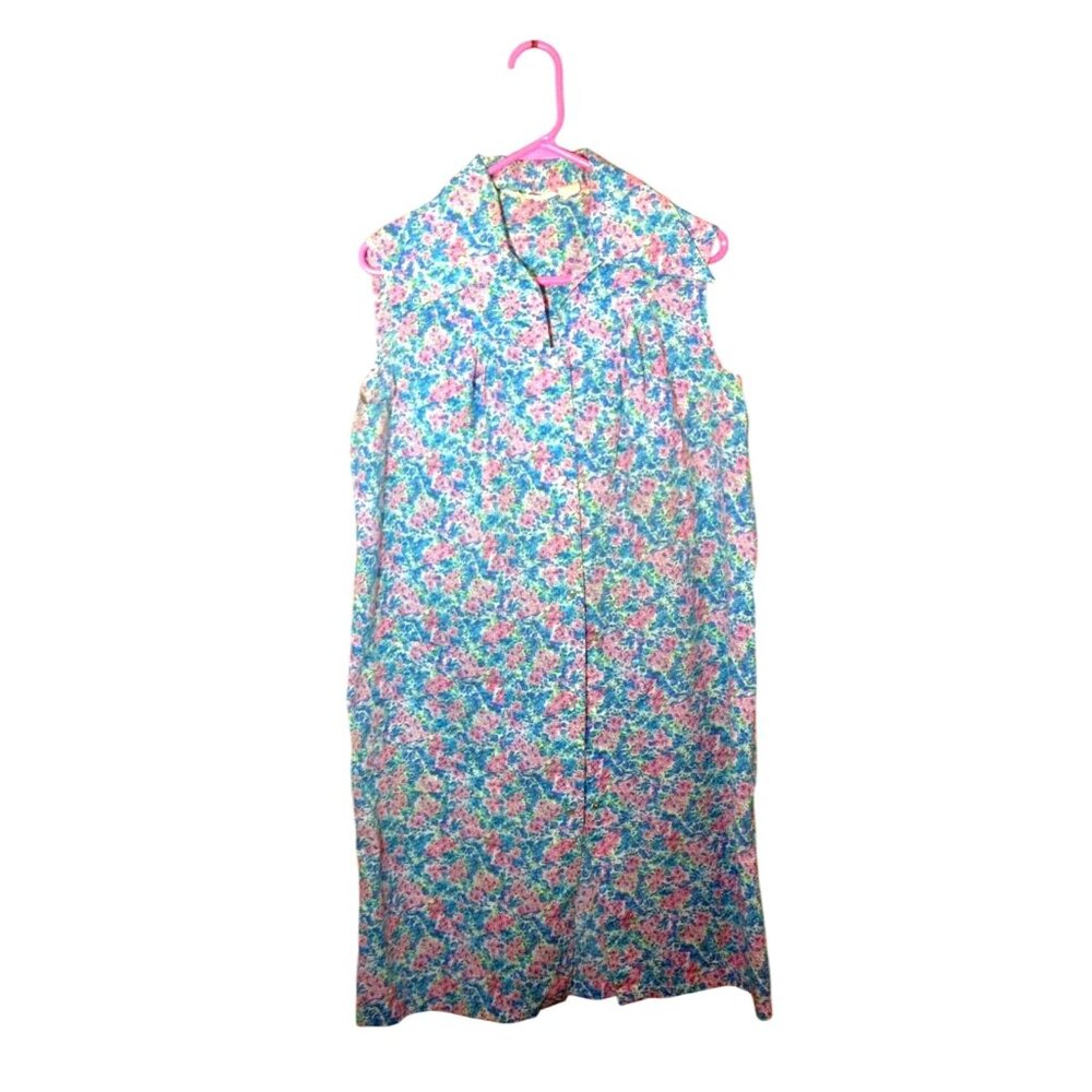 Vintage Alicia Brand Ladies Housedress | Roper Romp | Floral | M